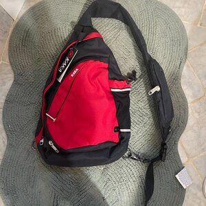 KAKA RFID Sling Bag Crossbody Backpack Shoulder Bag Red New